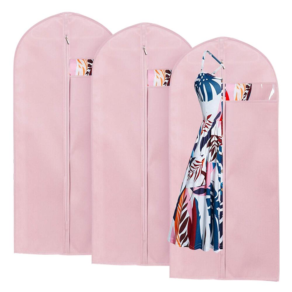 Customized Garment Bag Suit Bags for Storage and Travel Dust Cover Breathable Garment Bags for Long Grown's Suits