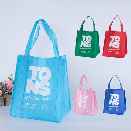 Customized Reusable Tote Shopping Bag Recycled Eco Non woven Bag