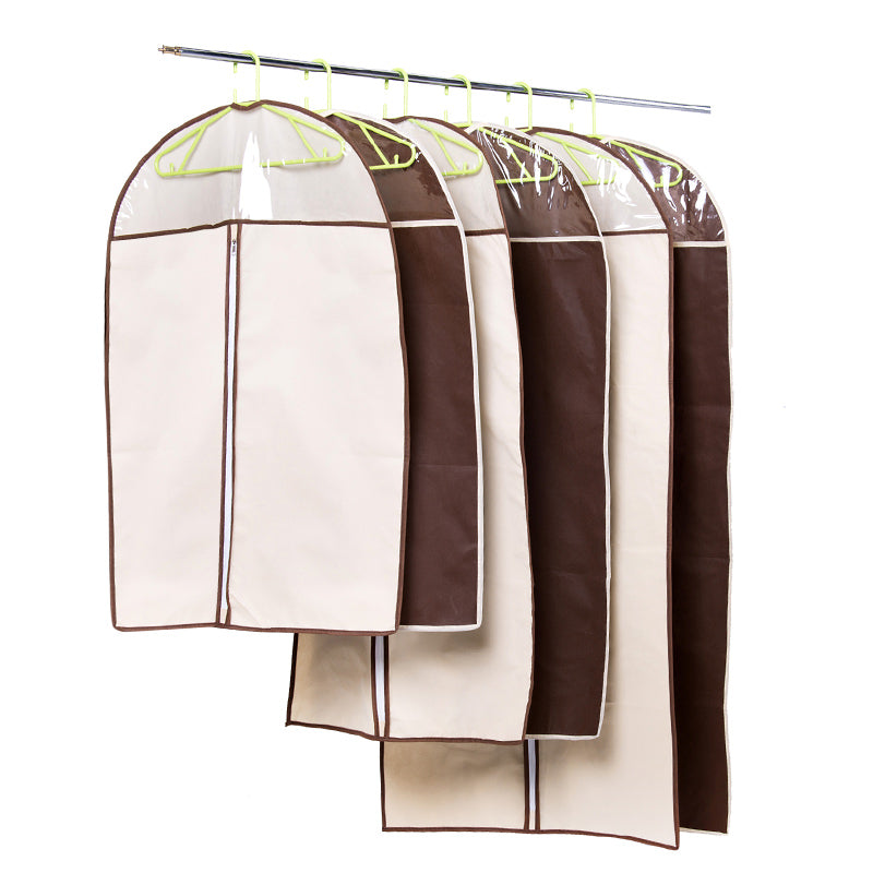 Dry suit zipper clear garment bags wholesale