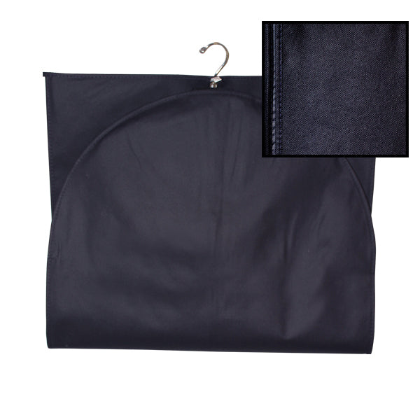 Wholesale black non-woven garment bag dustproof and waterproof suit bag