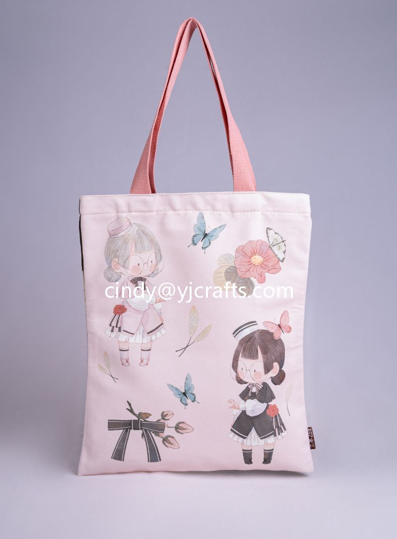Promotional Personalized Bags Blank Plain Cotton Canvas Tote Bags Reusable Shopping Cotton Bags