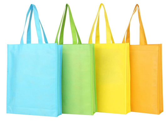 Reusable Tote Bags Travel Non-Woven Fabric Grocery Bag